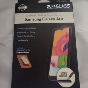 Dura glass screen protector for Samsung galaxy Ao1